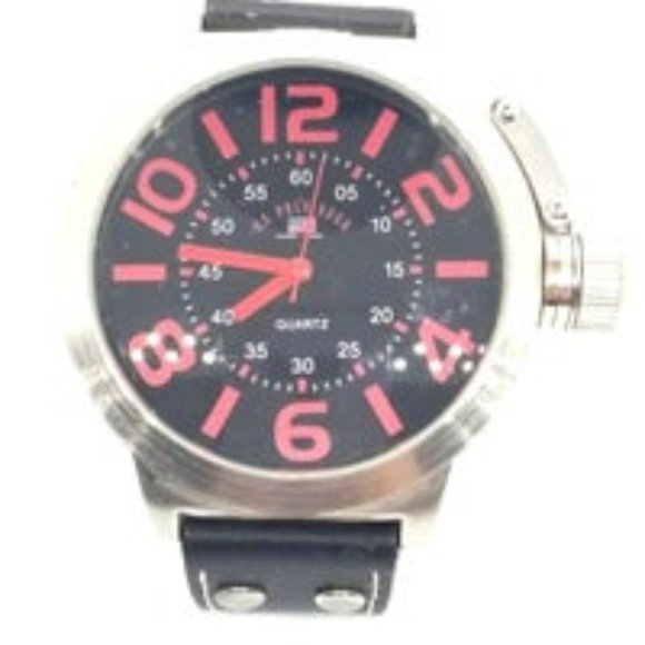 US Polo Assn. Red and black watch - Picture 1 of 2